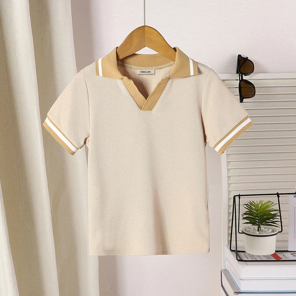 Classic Solid Kids Polo T-Shirt | Premium Cotton Half Sleeve Casual Polo Tee for Boys & Girls